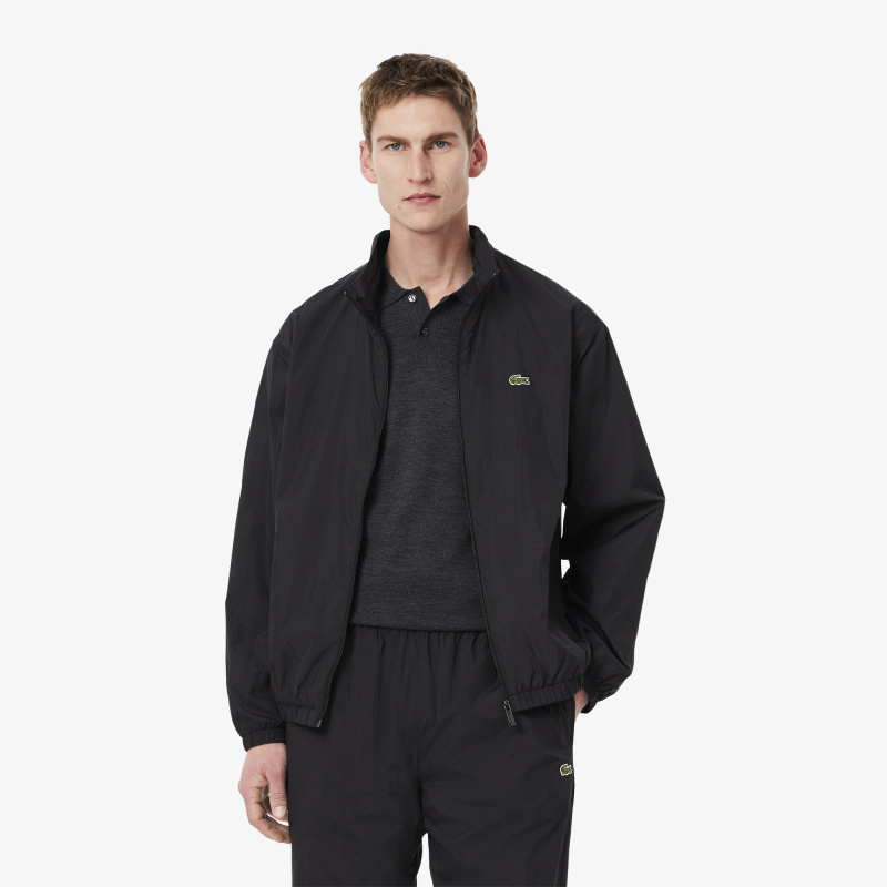 Мужская водоотталкивающая спортивная куртка Lacoste с капюшоном