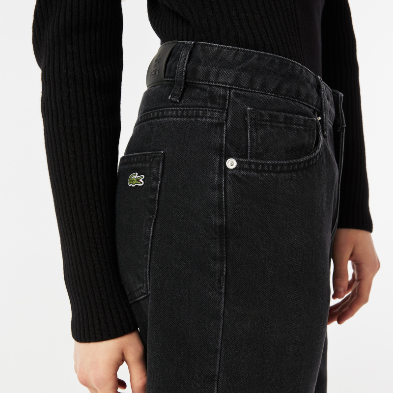 Женские джинсы Lacoste с высокой талией