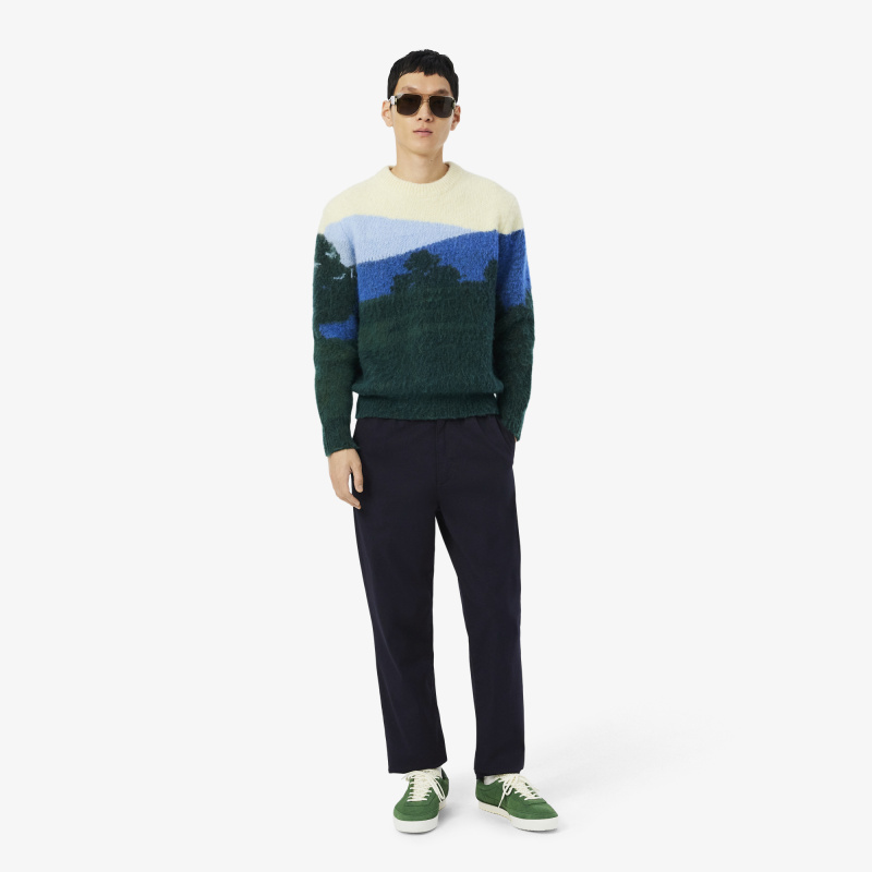 Мужские брюки Lacoste из эластичного органического хлопка