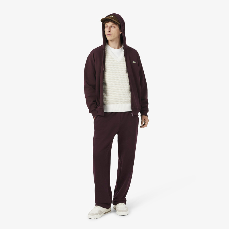 Мужские спортивные брюки из флиса свободного кроя Lacoste