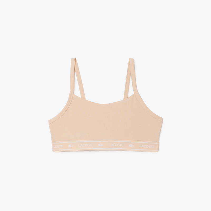 Женский топ Lacoste из органического хлопка
