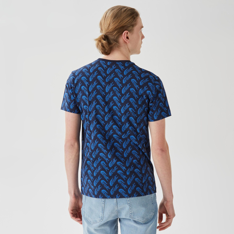 Мужская футболка Lacoste приталенного кроя