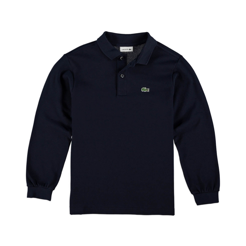 Детское поло Lacoste стандартного кроя из хлопка пике