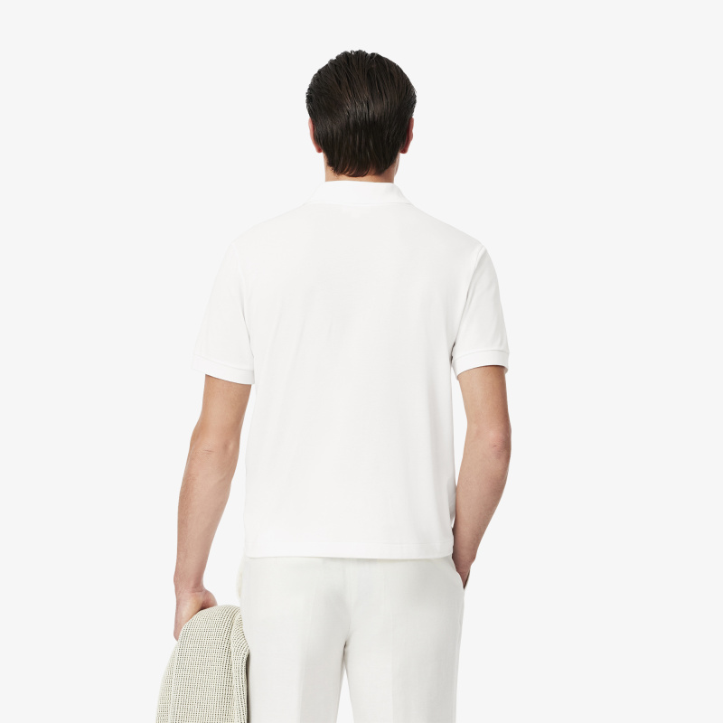 Мужское поло Lacoste из смеси эластичного органического хлопка