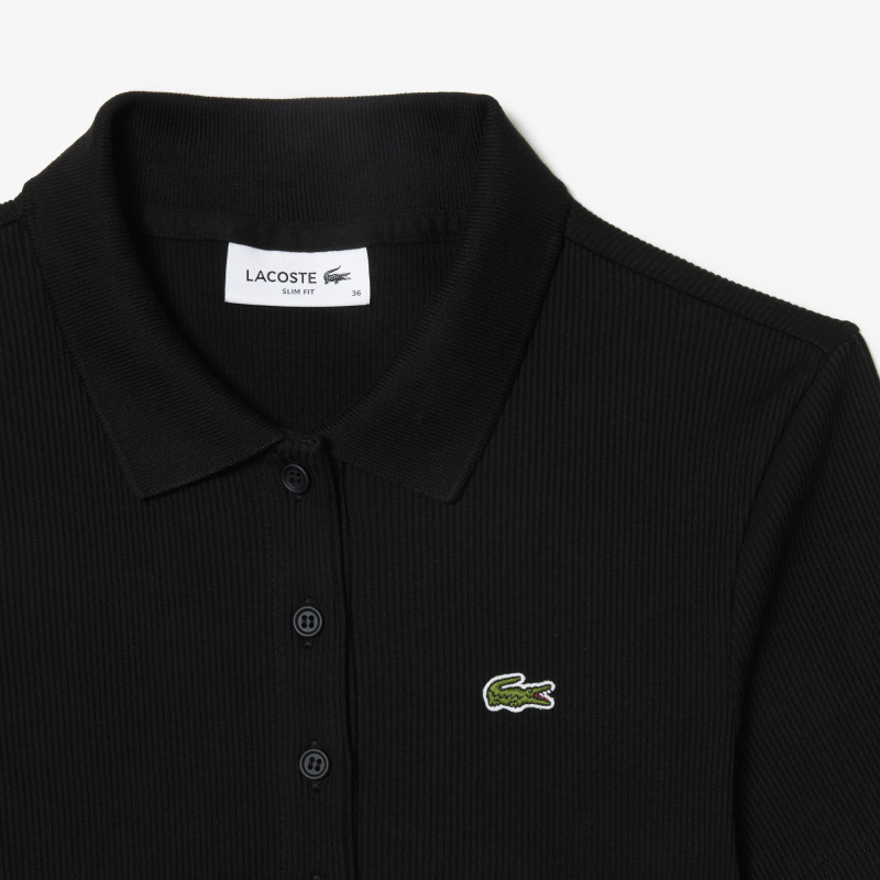 Женское поло Lacoste приталенного кроя из органического хлопка