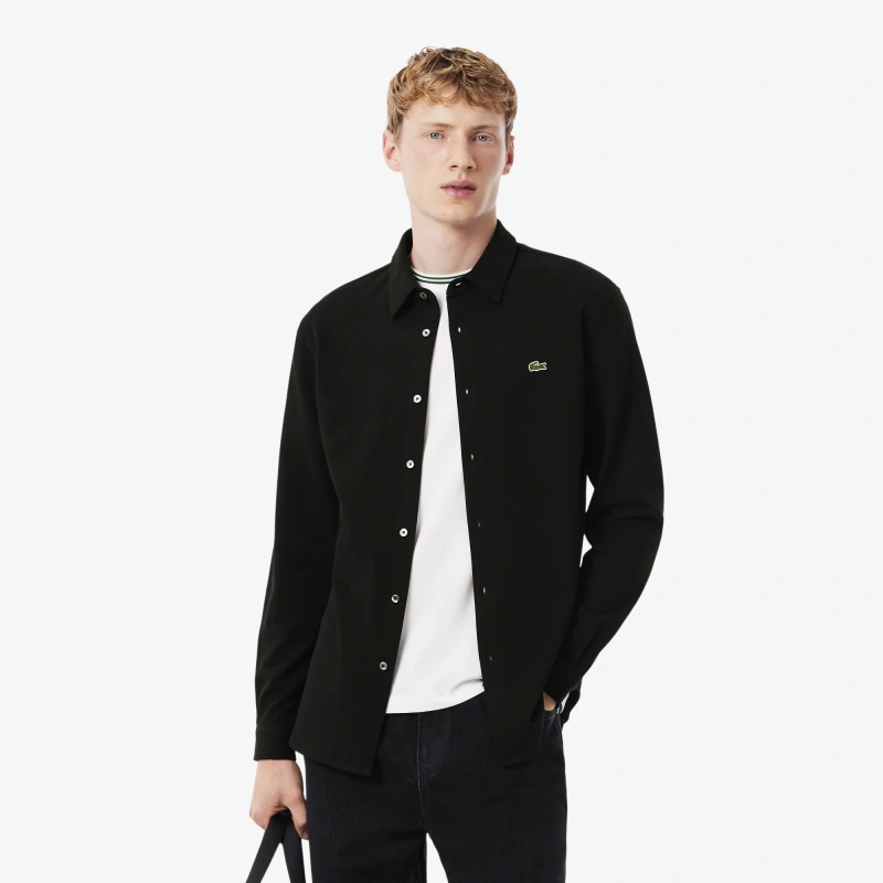Мужская хлоповая рубашка Lacoste