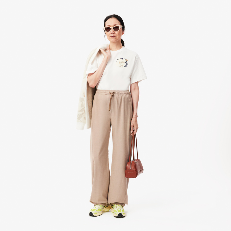 Женские брюки Lacoste из мягкой фланели