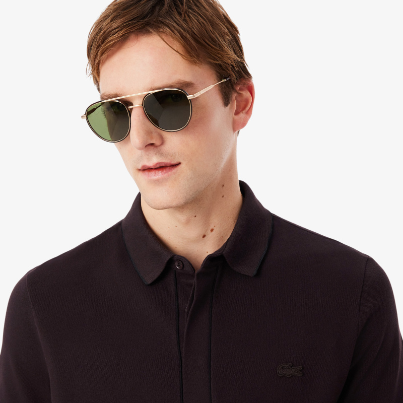 Мужское поло Lacoste Smart Paris из органического хлопка