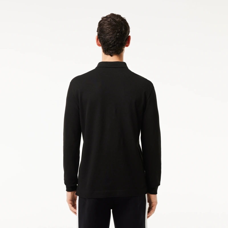 Мужское поло Lacoste с длинными рукавами