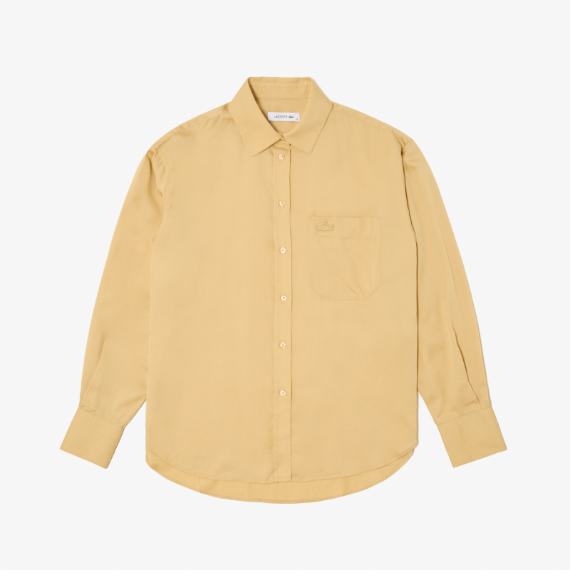 Женская рубашка Lacoste с нагрудным карманом