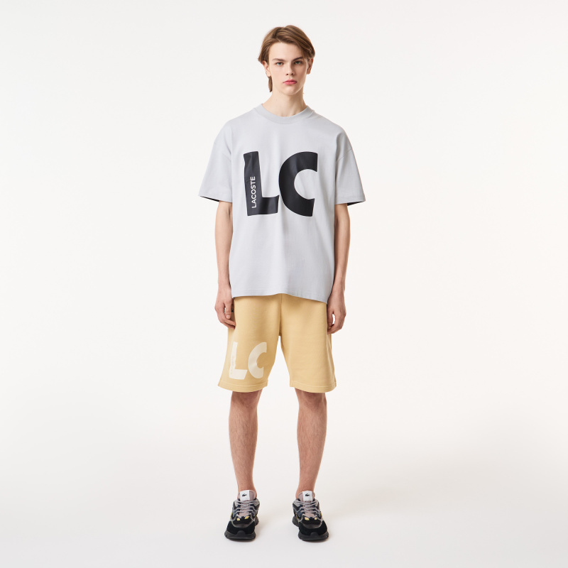 Мужская хлопковая футболка Lacoste