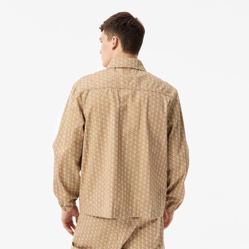 Мужская рубашка Lacoste из хлопка