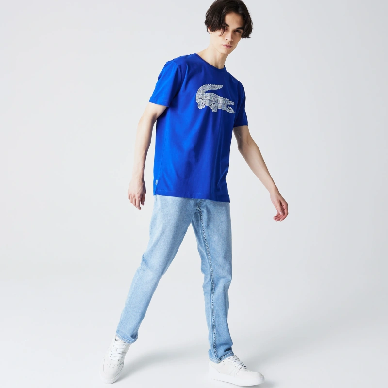 Мужские джинсы Lacoste приталенного кроя