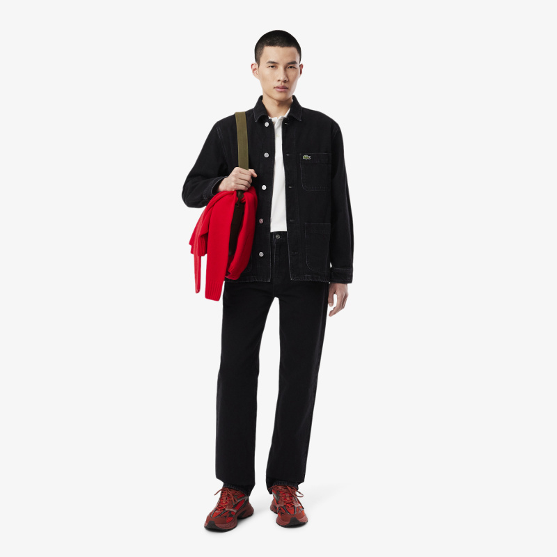 Мужское поло Lacoste L1212 классического кроя