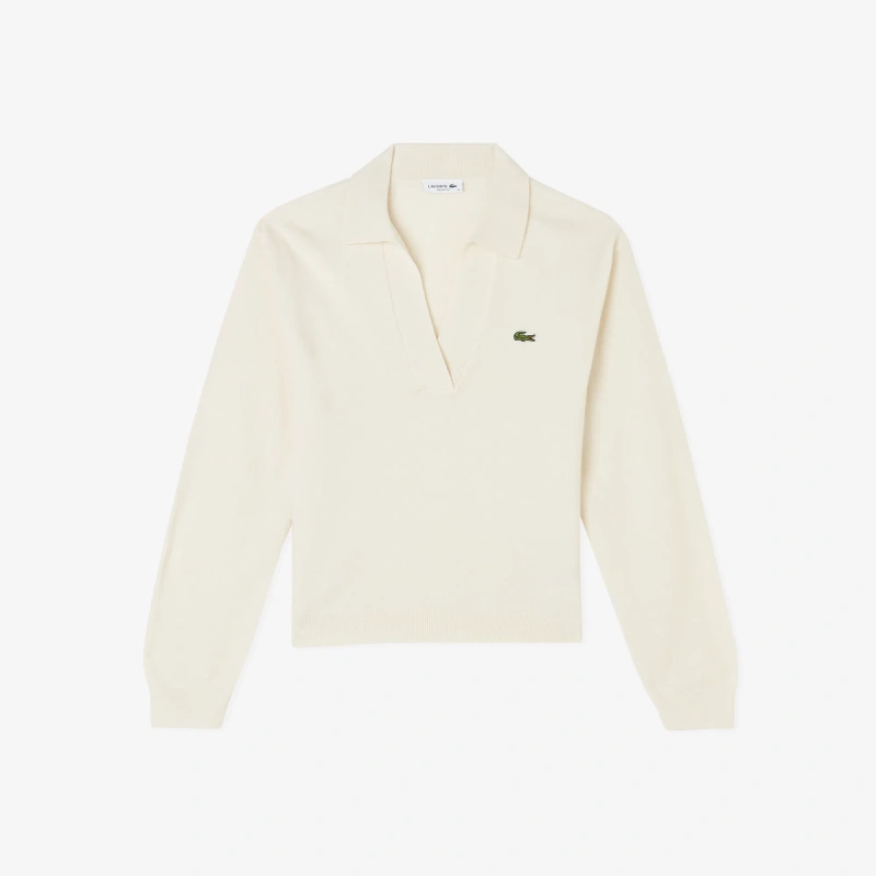 Женский шерстяной свитер Lacoste