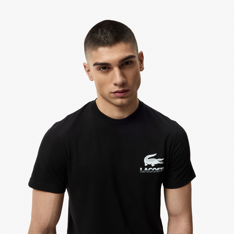 Мужская хлопковая футболка Lacoste