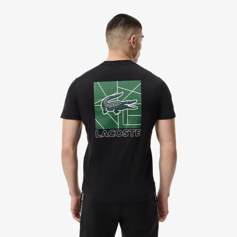 Мужская хлопковая футболка Lacoste