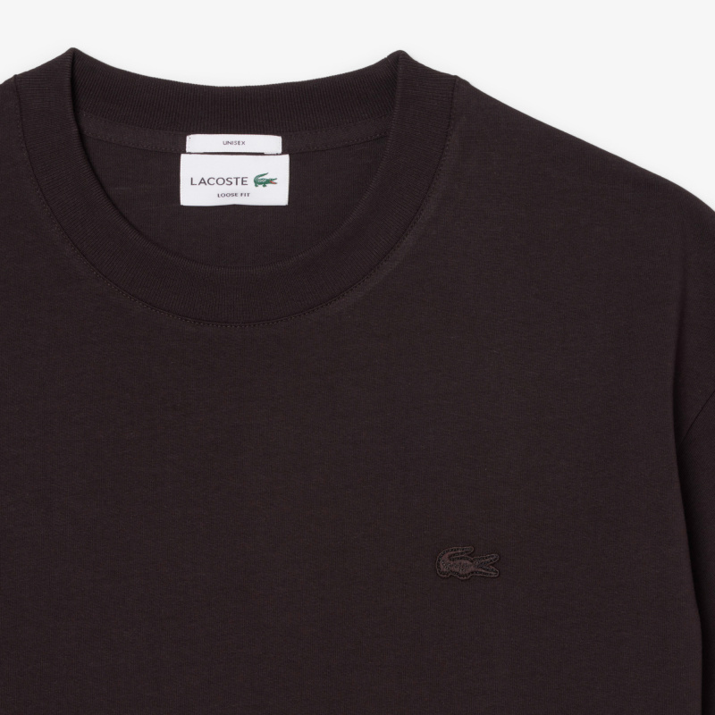 Мужская футболка Lacoste свободного кроя из органического хлопка