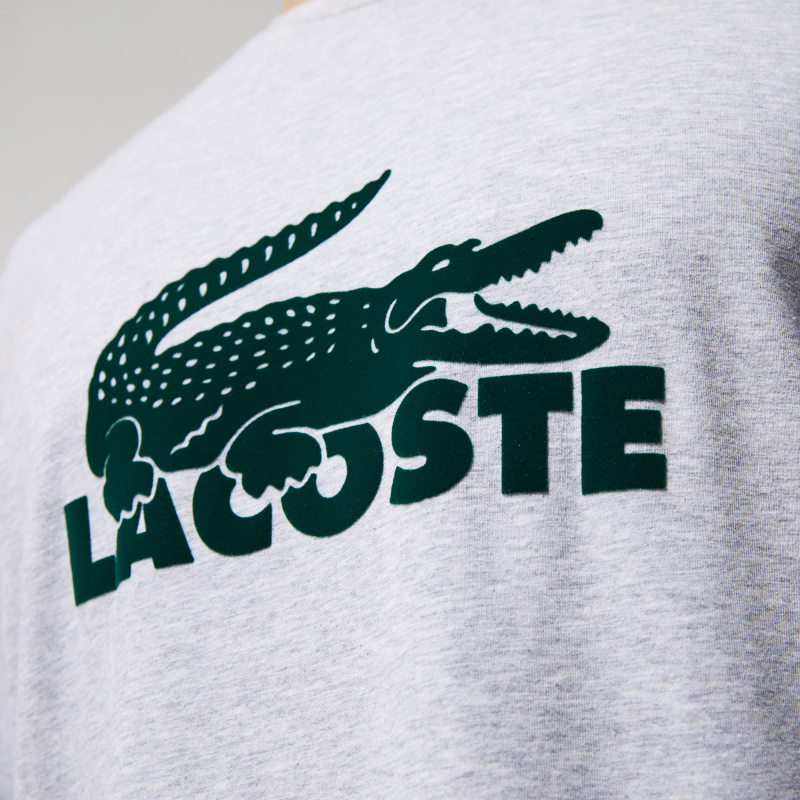 Мужская пижама Lacoste с логотипом (Футболка/ брюки)