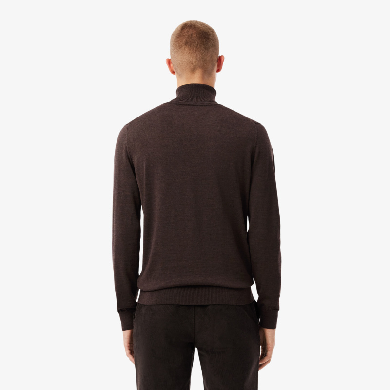 Мужская водолазка Lacoste из мериносовой шерсти