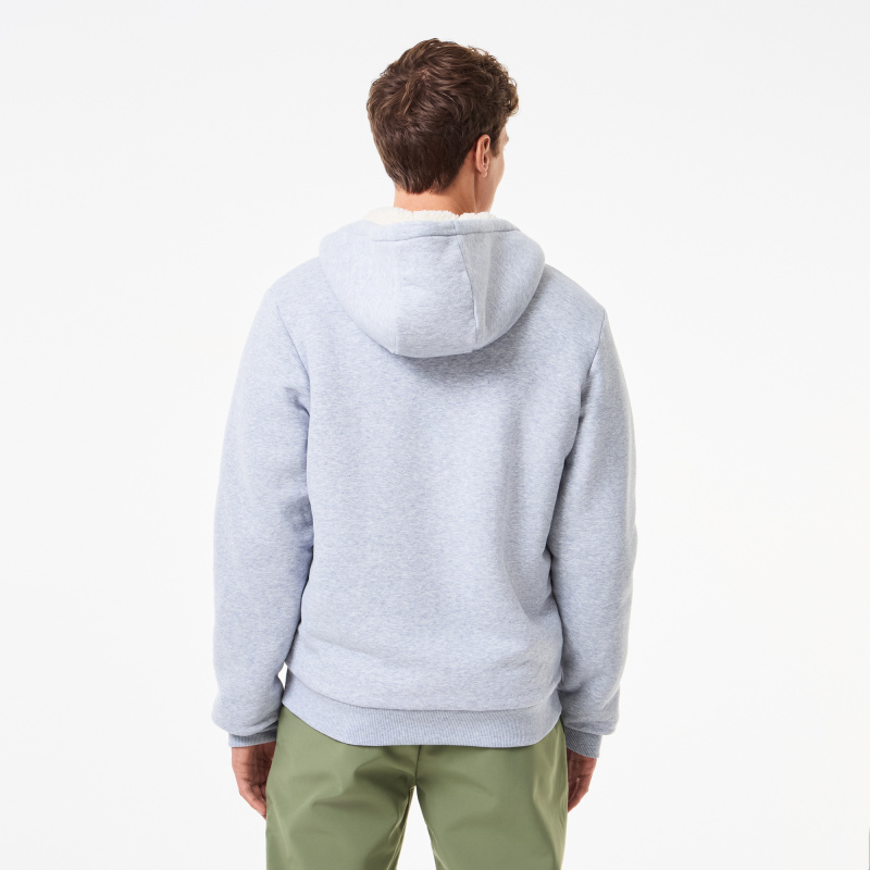 Мужская утеплённая толстовка Lacoste на молнии