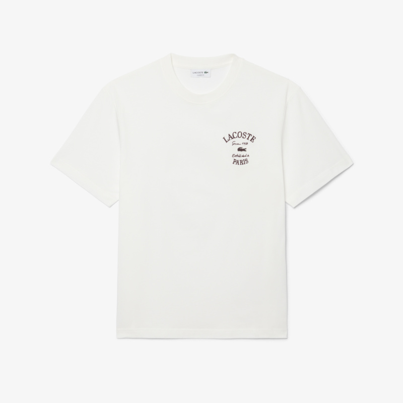 Мужская хлопковая футболка Lacoste