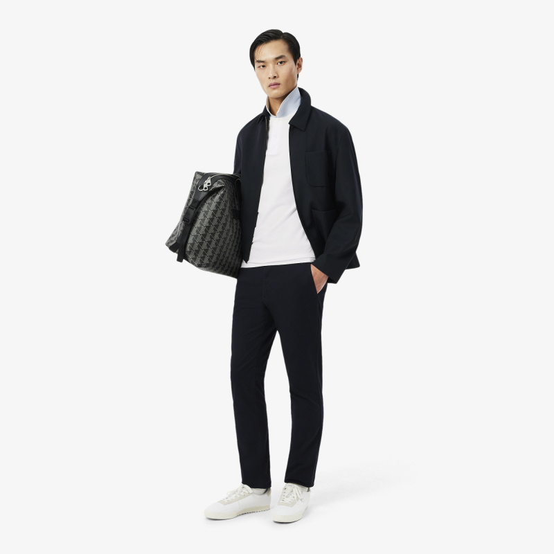 Мужское хлопковое поло Lacoste