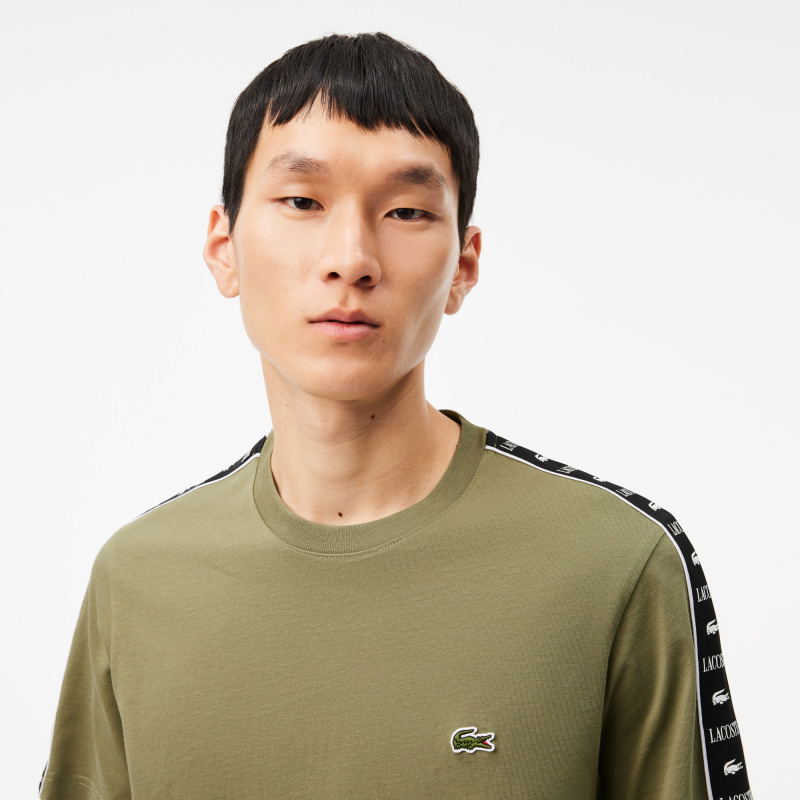 Мужская футболка Lacoste свободного кроя