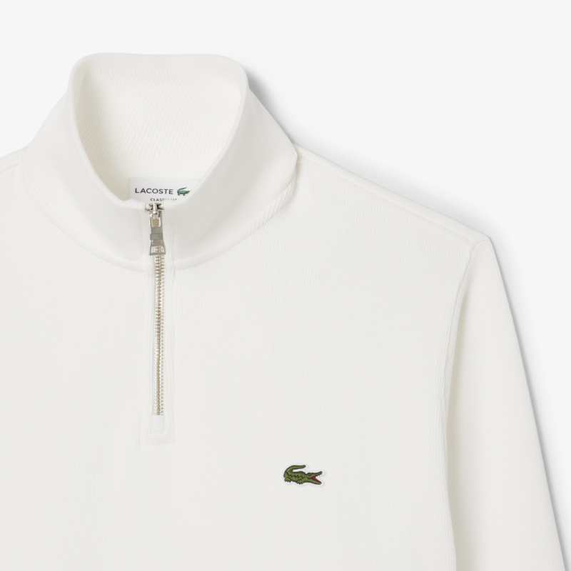 Мужская толстовка Lacoste на молнии с высоким воротом