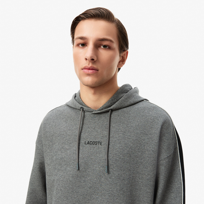 Мужской хлопковый свитшот Lacoste свободного кроя