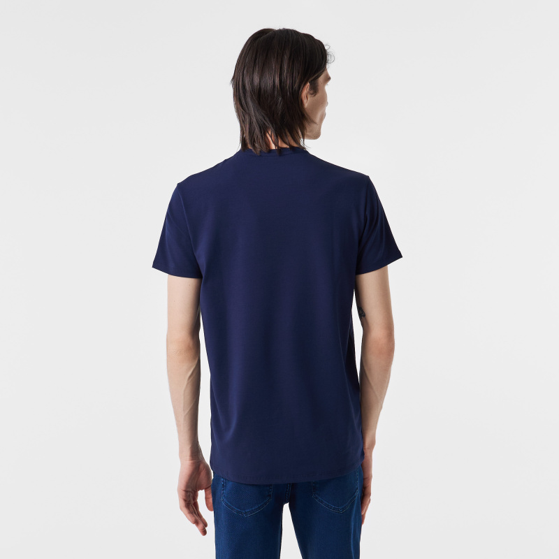 Мужская футболка Lacoste приталенного кроя