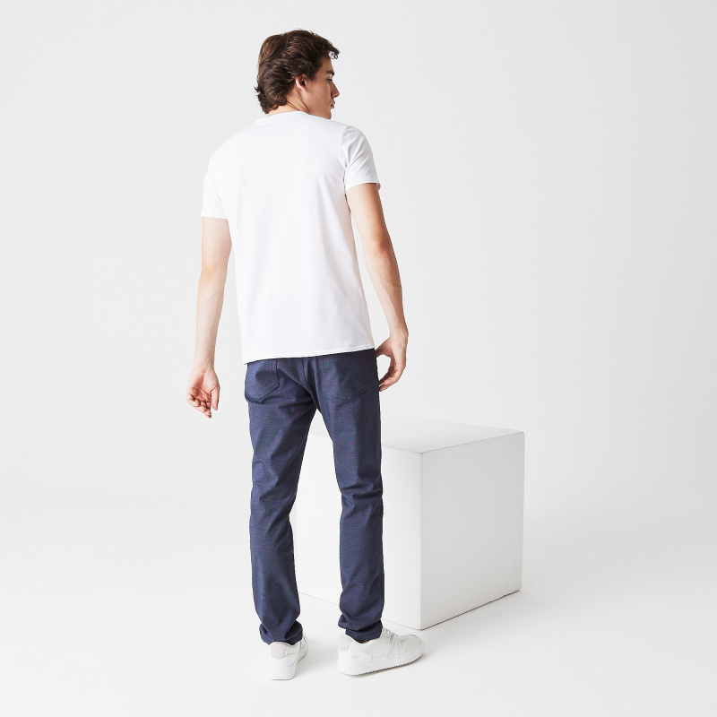 Мужская футболка Lacoste приталенного кроя