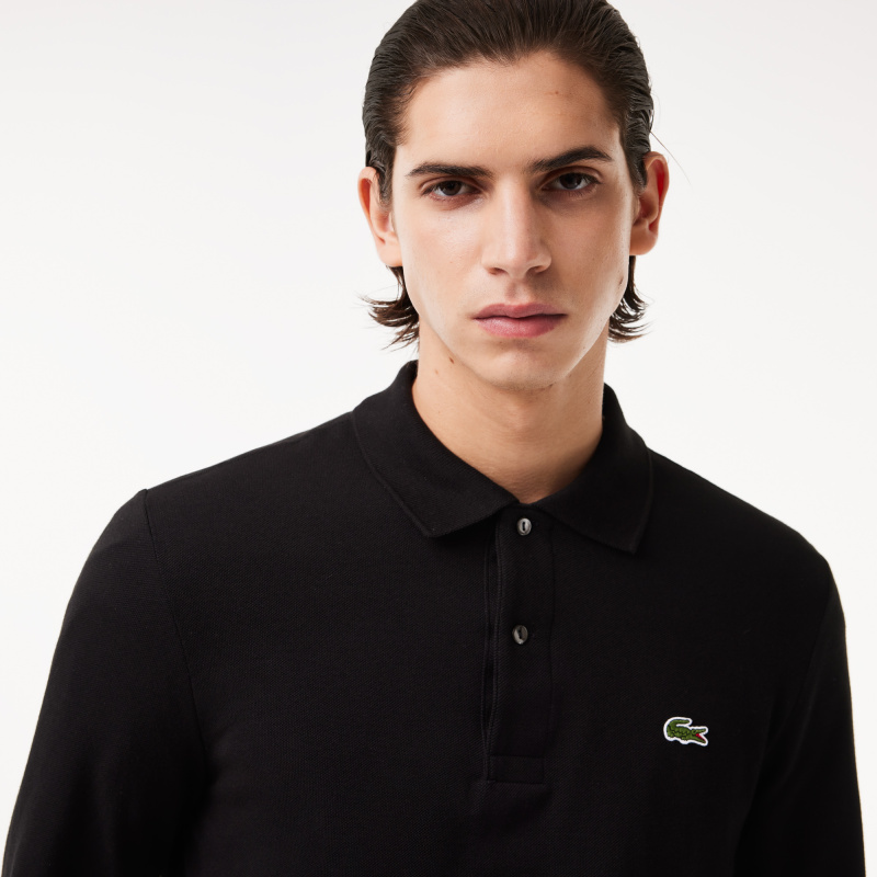 Мужское поло Lacoste L.12.21 Classic Fit с длинным рукавом