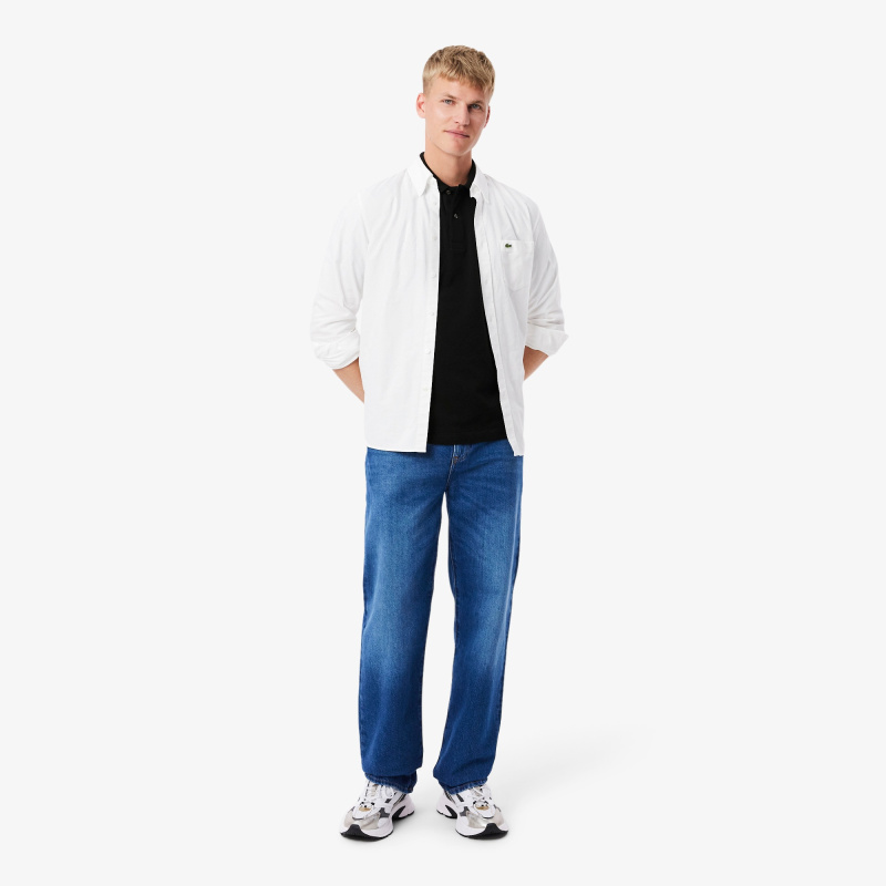 Мужское поло Lacoste L1212 классического кроя