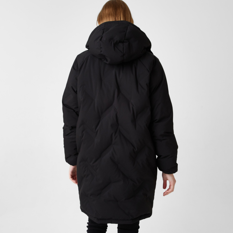 Женское стеганое пальто Lacoste