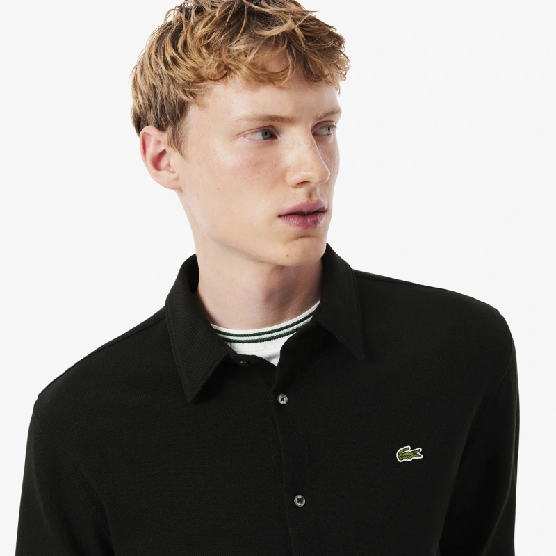 Мужская хлоповая рубашка Lacoste