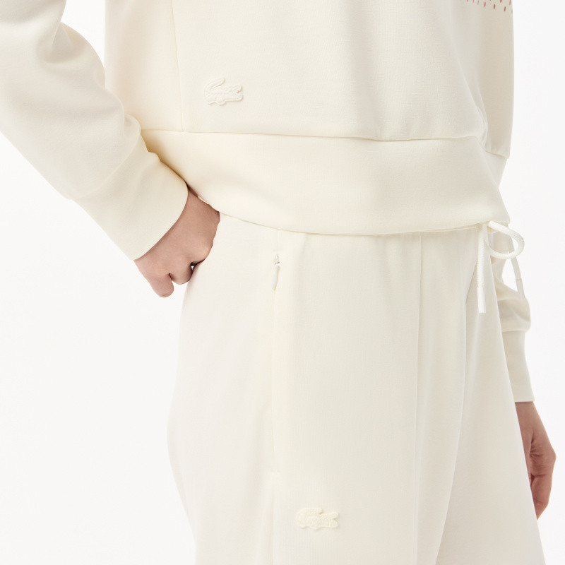 Женская короткая толстовка Lacoste с капюшоном