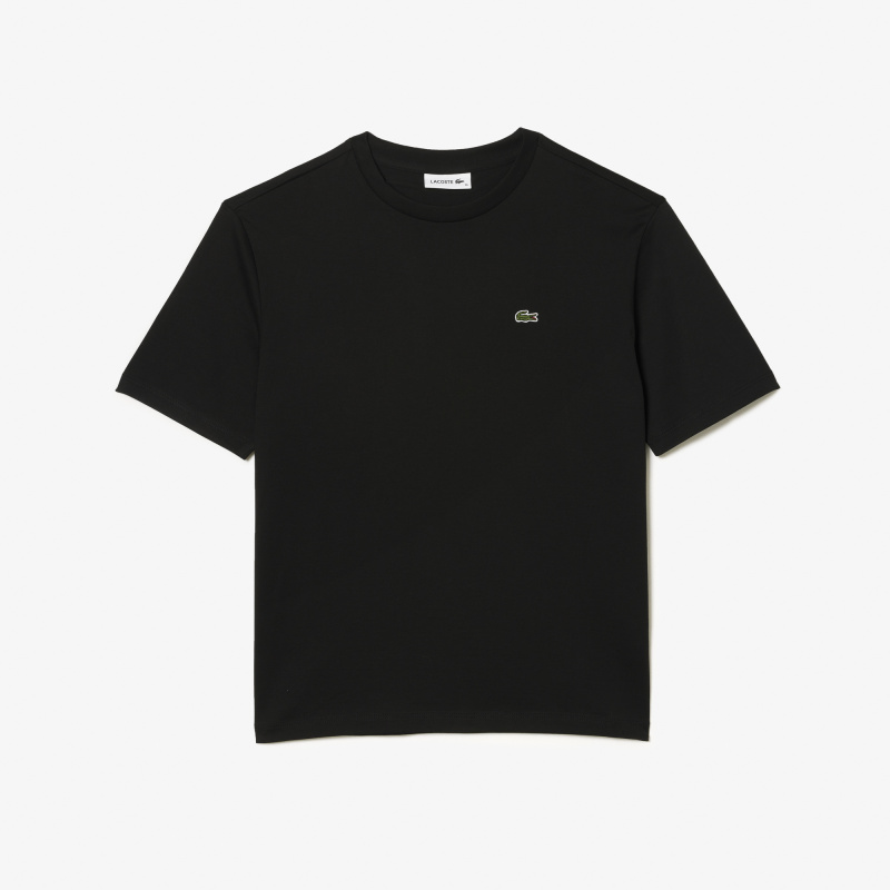 Женская футболка Lacoste из хлопка премиум качества