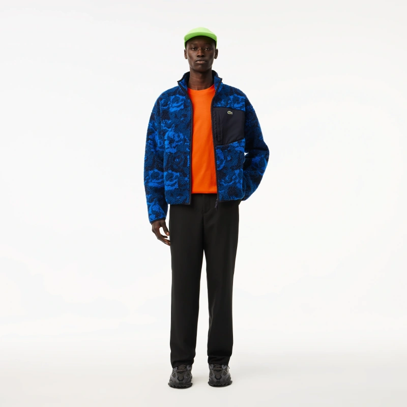 Мужская хлопковая футболка Lacoste с коротким рукавом