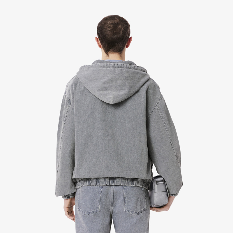 Мужская джинсовая куртка Lacoste из органического хлопка