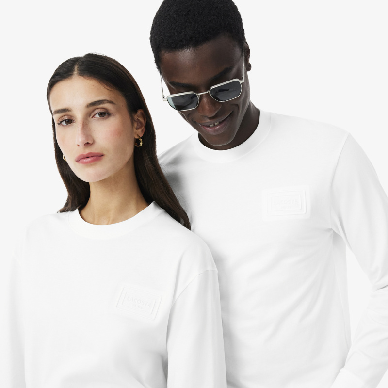 Хлопковая футболка Lacoste