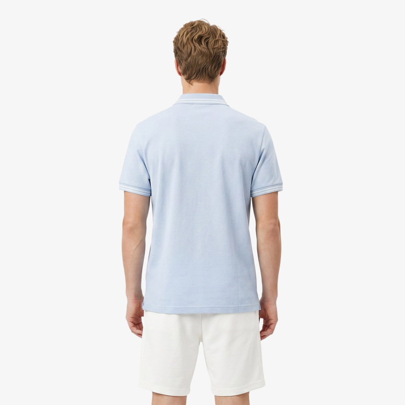 Мужское хлопковое поло Lacoste
