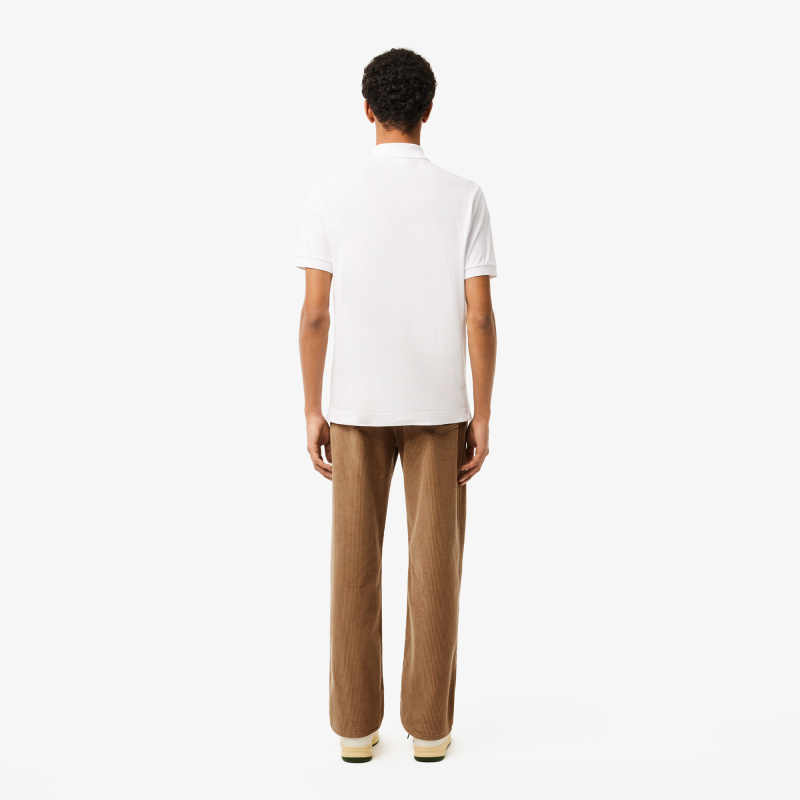 Мужские прямые вельветовые брюки Lacoste
