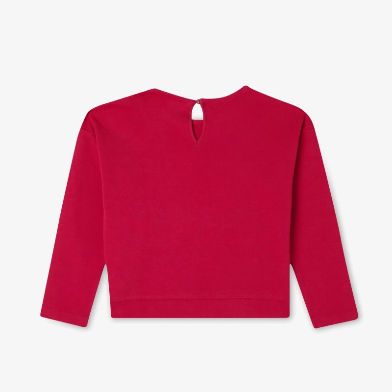 Детская хлопковая футболка Lacoste