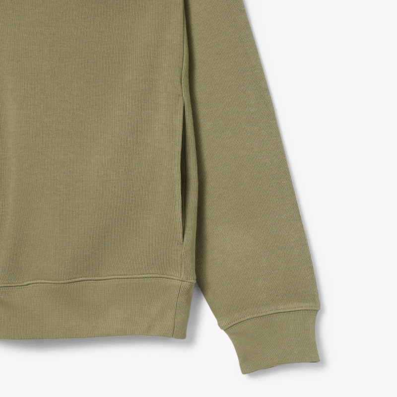 Мужская толстовка Lacoste на молнии с высоким воротом