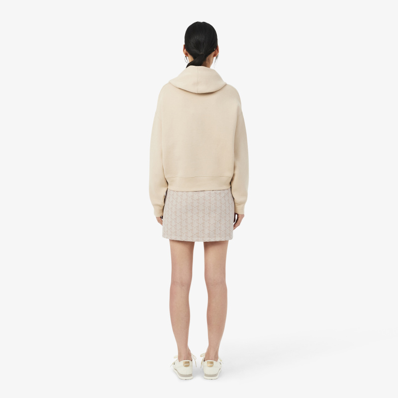 Жаккардовая юбка Lacoste с монограммой