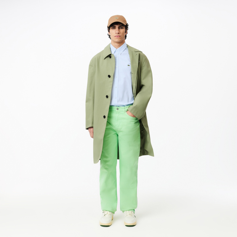 Мужская хлопковая рубашка Lacoste