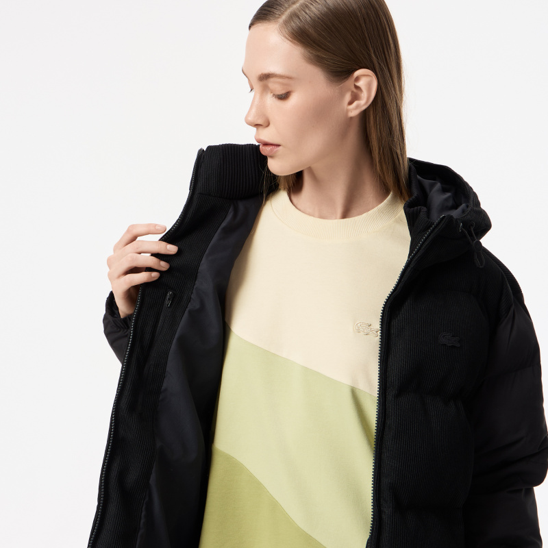 Женский короткий пуховик Lacoste