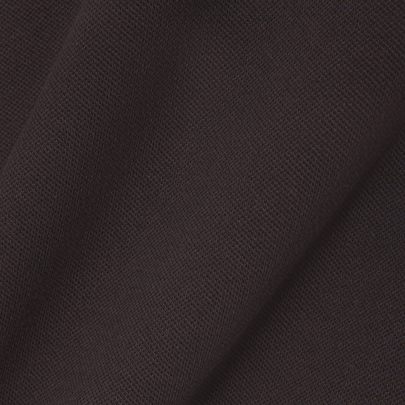 Мужская футболка Lacoste с воротником в полоску из эластичного хлопка