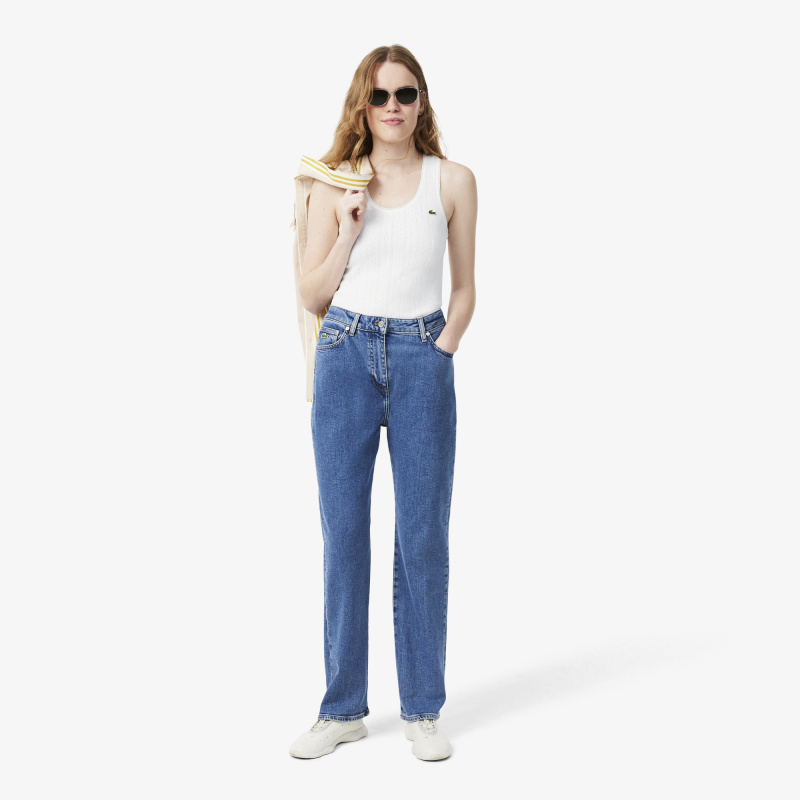 Женская лёгкая футболка Lacoste